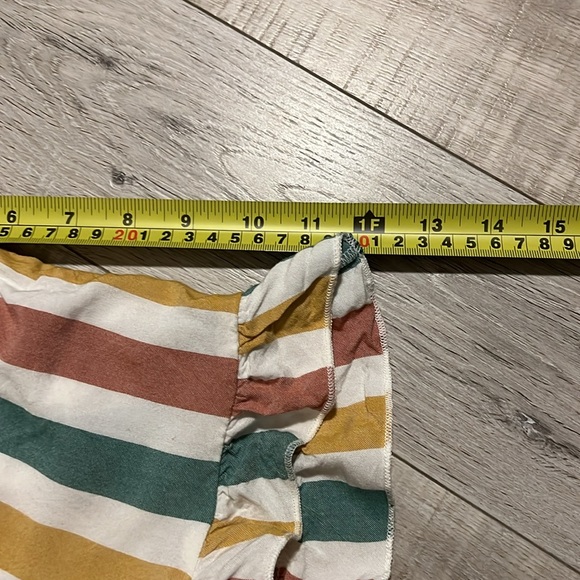 American Eagle Outfitters Striped Ruffle Shorts - Picture 9 of 11